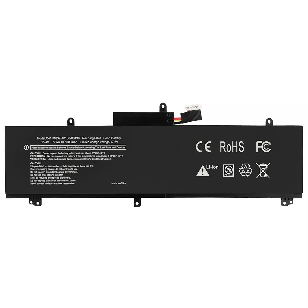 Asus C41N1837 Zephyrus GU Series 15.4V 5000mAh / 77Wh sülearvuti aku
