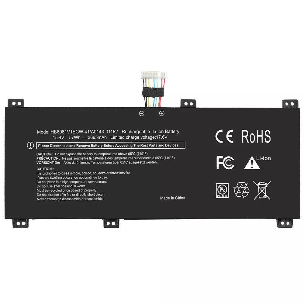 Huawei-Honor HB6081V1ECW-41 Matebook D16, MagicBook Pro, Honor Hunter V700 15.4V 366mAh / 57Wh sülearvuti aku