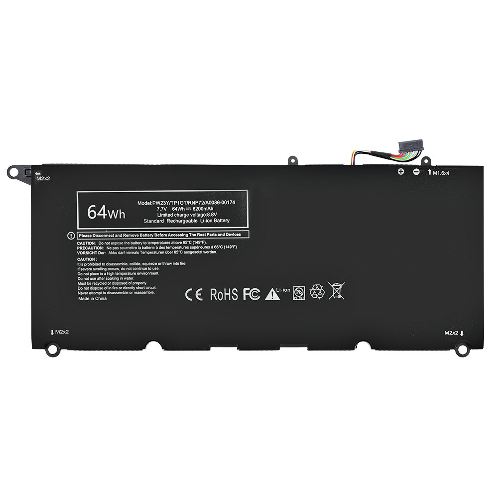 Dell PW23Y XPS 13 7.7V 8200mAh / 64Wh kannettava tietokonen akku