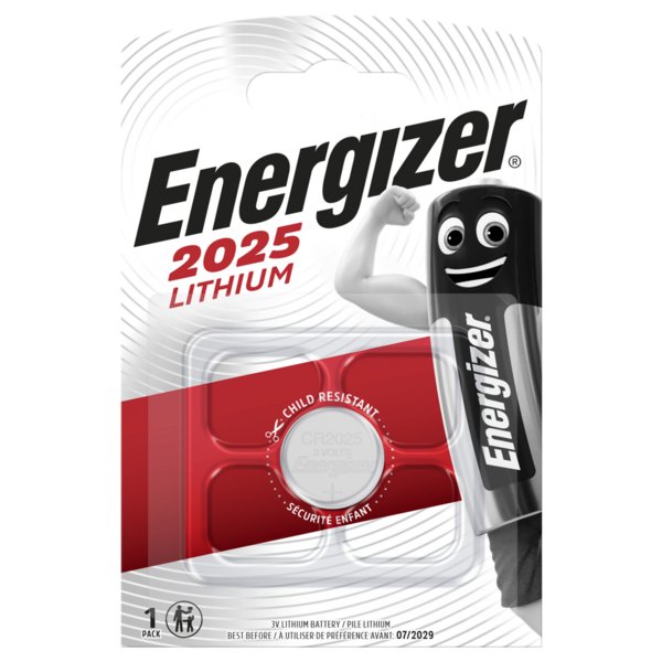 Energizer Lithium CR2025 BL1 paristo