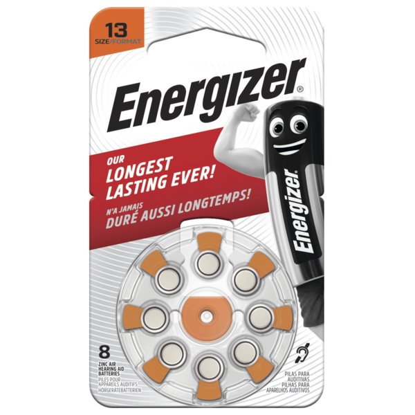 Energizer 13  kuulokojeen paristo 8 kpl pakkaus