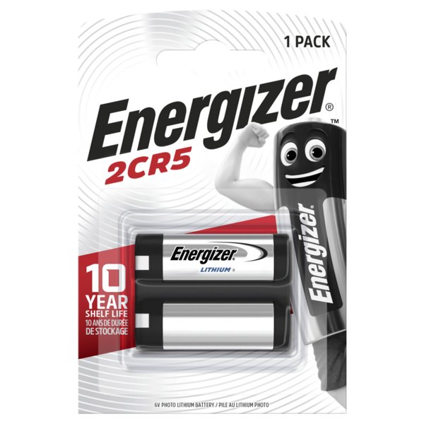 Energizer 2CR5 litiumparisto 1 kpl pakkaus