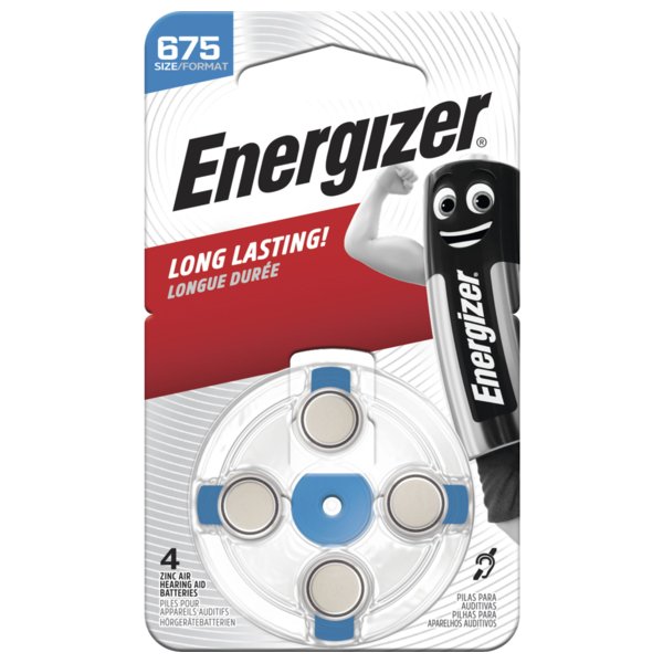 Energizer 675  kuulokojeen paristo 4 kpl pakkaus