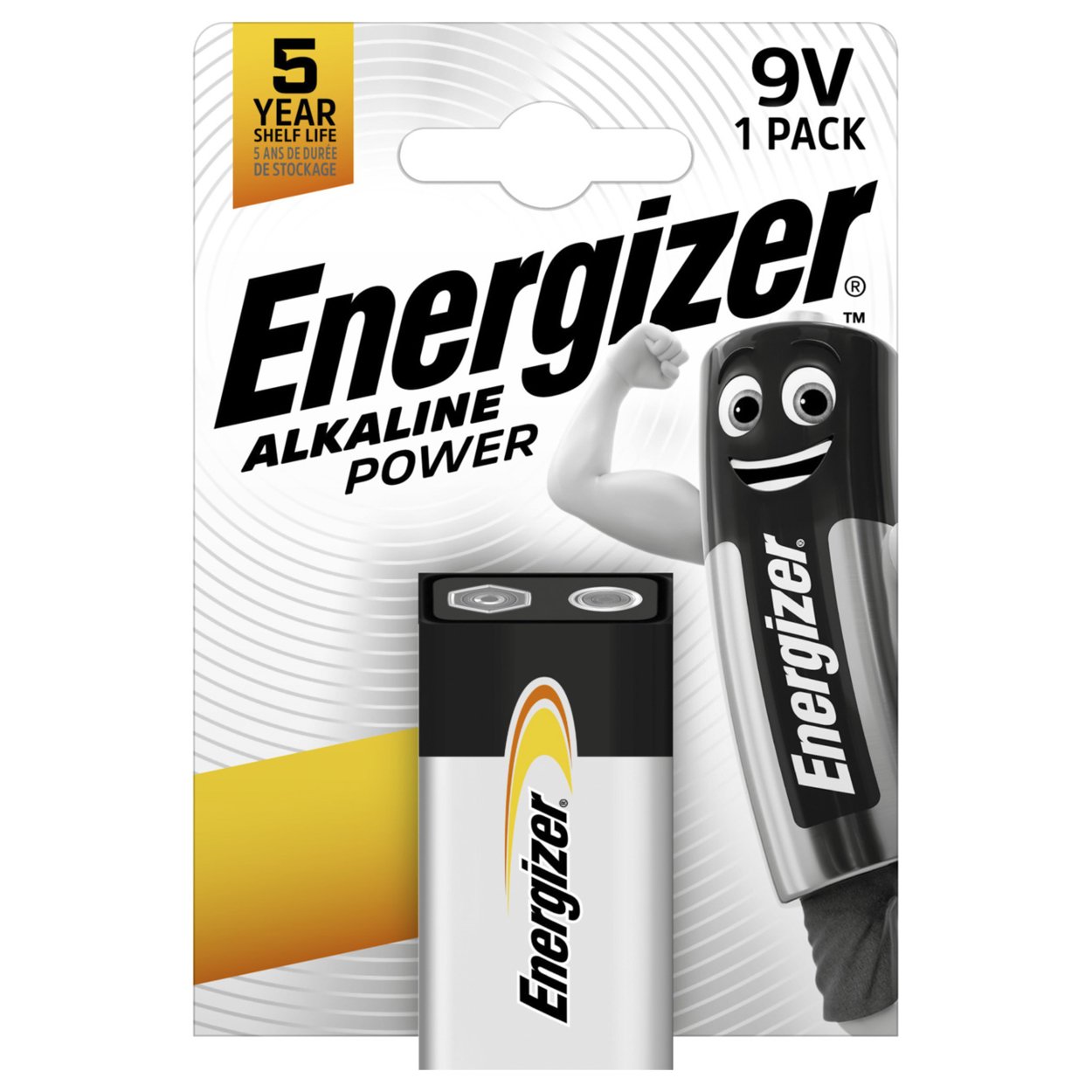 Energizer Alkaline Power 6LR61 paristo 1 kpl pakkaus