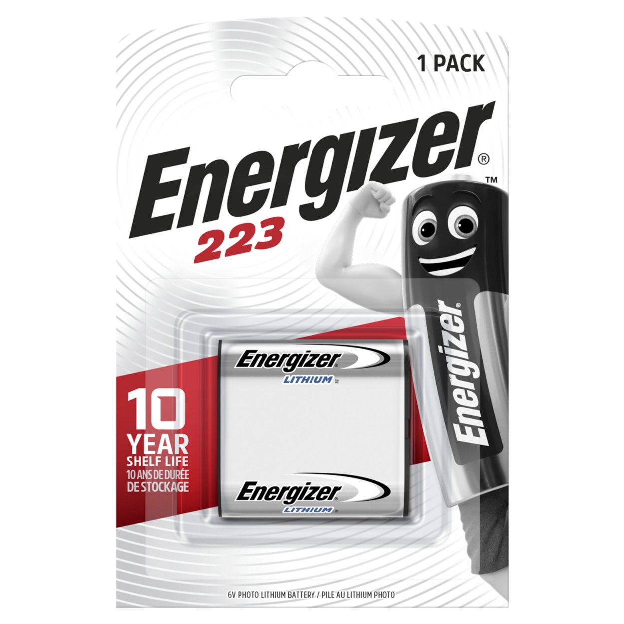 Energizer CR-P2 / 223 paristo 1 kpl pakkaus