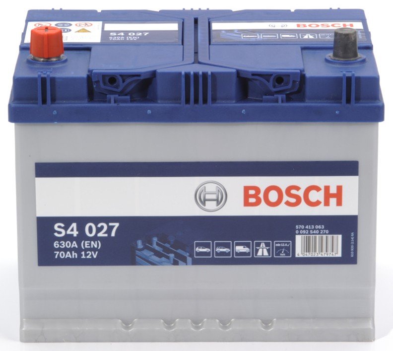 Bosch S4 028 95Ah 830A 306x173x225 käynnistysakku -+