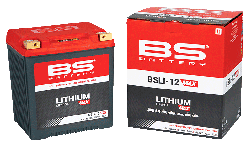 BS Battery BSLI-12 YIX30L 216Wh 900CCA käivitusaku