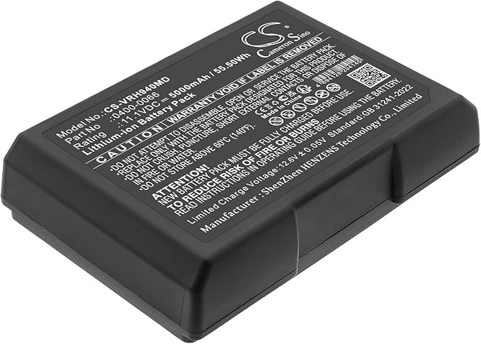 Verathon 0400-0066,0400-0121,0570-0066 5000mAh / 55.50Wh аккумулятор медицинского устройства