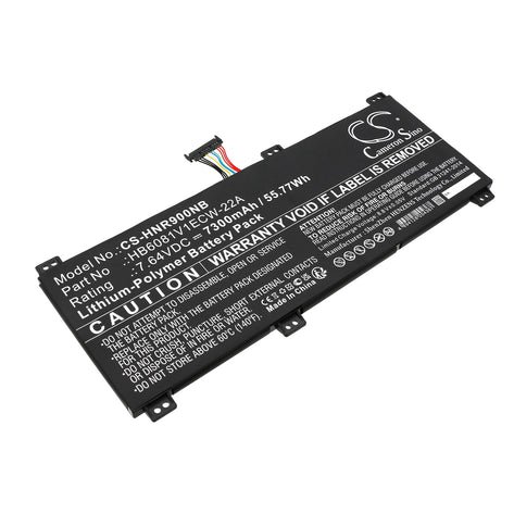 CS Klēpjdatora akumulators Honor MagicBook Pro 4600H, HB6081V1ECW-22A 7300mAh / 55.77Wh Li-Polymer