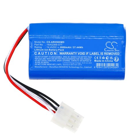 ARJO 16AQ369-07T 2600mAh / 37.44Wh lääkintälaitteen akku