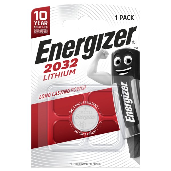 Energizer Lithium CR2032 BL1 battery