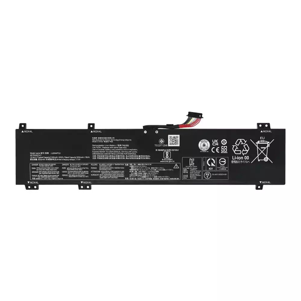 Lenovo L22M4PC2, L22B4PC2, L22C4PC2, L22D4PC2 15.44V 5052mAh / 78Wh Li-ion aккумулятор для лаптопa