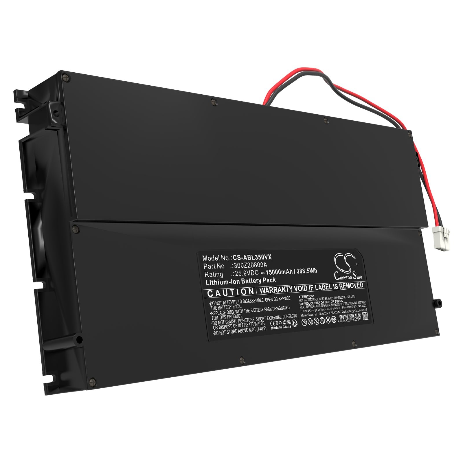 Ambrogio 300Z20800A, 300Z42800A 25.9V 15000mAh / 388.5Wh Li-ion аккумулятор газонокосилки
