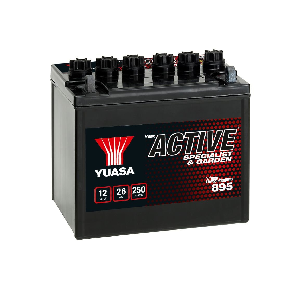 Yuasa 895 12V 26Ah 250CCA Garden akku
