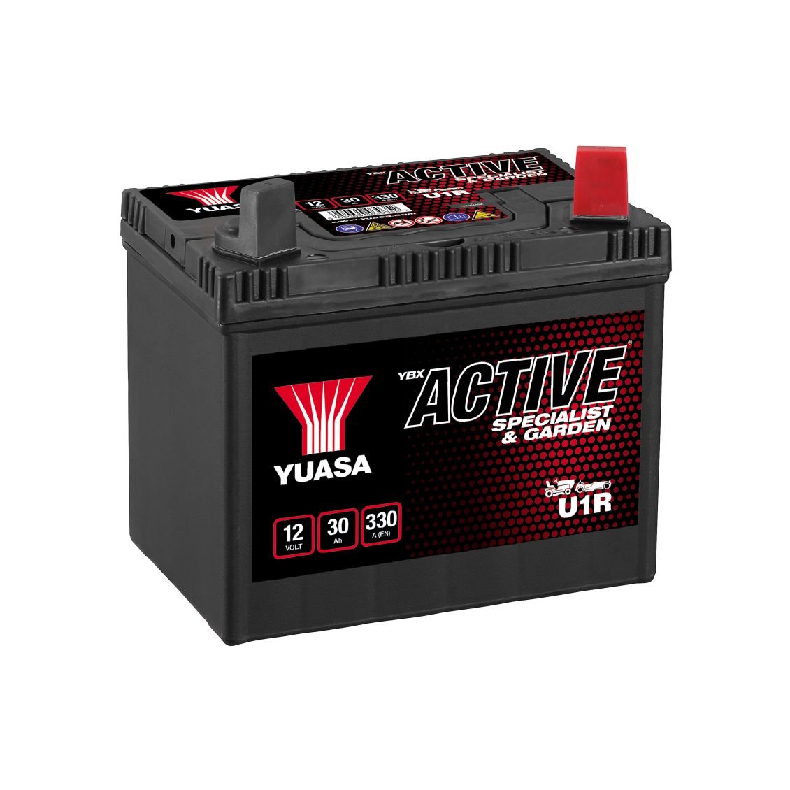 Yuasa U1R 12V 30Ah 330CCA Garden akku