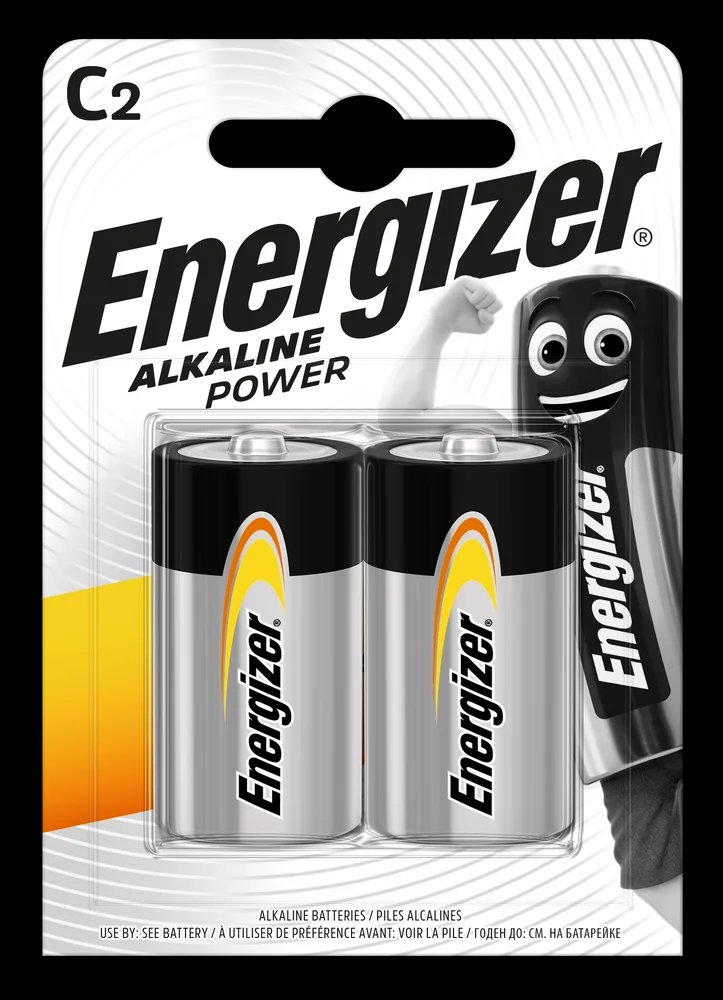 Energizer Alkaline Power C/LR14 BL2 battery