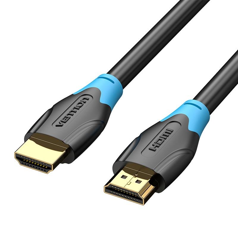 Vention HDMI 2.0 kabelis AACBF, 4K 60 Hz, 1 m, melns
