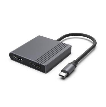 Gembird USB-C to HDMI / DisplayPort Adapter, A-CM-HDMIFDPF-01