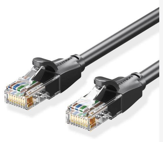 Vention CAT6 UTP IBEBK Network Cable, 8m, black