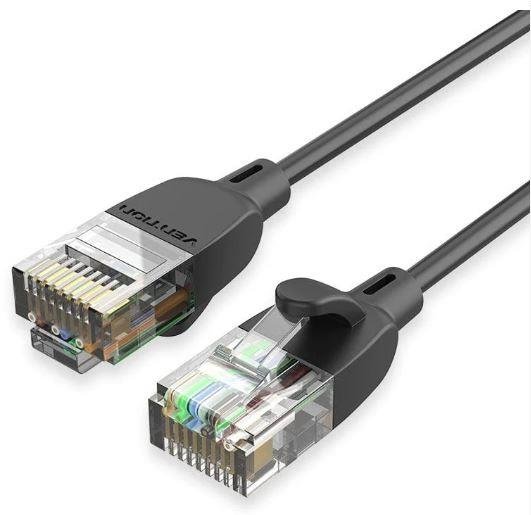 Vention CAT6A UTP IBIBJ Network Cable, 5m, black