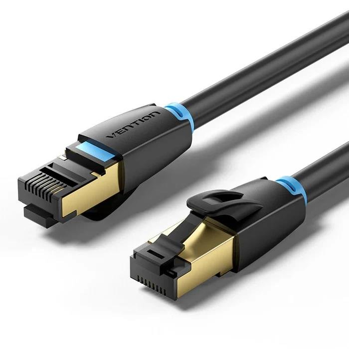 Vention CAT8 SFTP Network Cable, RJ45, 40Gbps, 5m, black