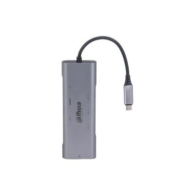 Dahua USB-C Docking Station, 8-in-1, HDMI / RJ45 / USB 3.0 / SD / TF / PD (up to 100W)