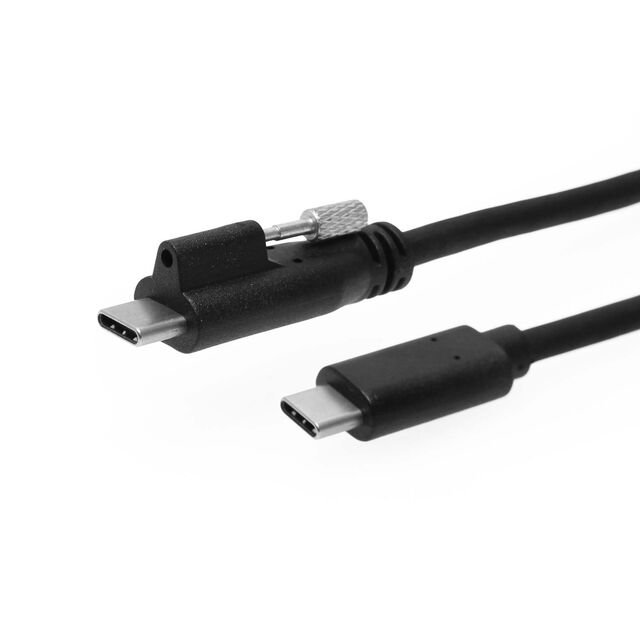 Coolgear Type-C kaabel 1,8M, 10GB kinni kruvitav