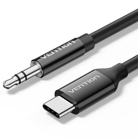 Vention USB-C to 3.5mm Male Audio Adapter Cable, 1.5m (BIFBF)