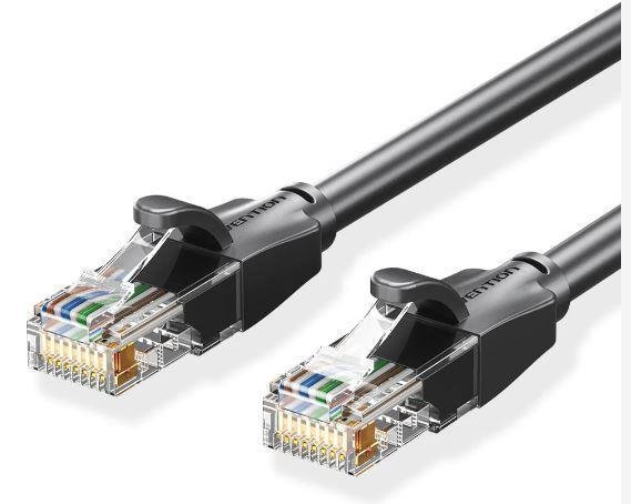 Vention CAT6 UTP IBEBH Network Cable, 2m, black