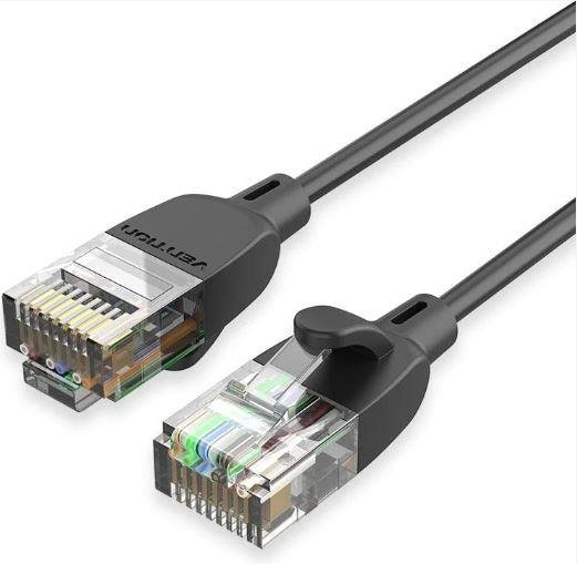 Vention CAT6A UTP IBIBG Network Cable, 1.5m, black