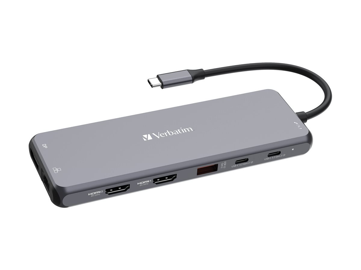 VERBATIM USB-C Pro 13-pordine jaotur CMH-13