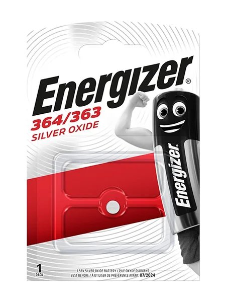 Energizer Silver Oxide 364/363 BL1 watch battery