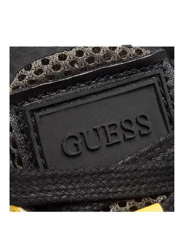 Guess, vīriešu apavi, FM6FIS FAB12 FISHNET, Melni/Dzelteni