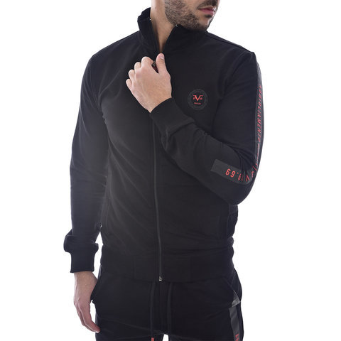V1969, vīriešu jaka, OROSEI JOGGING VESTE BLACK