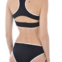 ellesse, sieviešu peldkostīms, EH F SWIMWEAR 2 P, melns