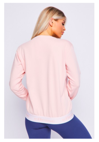 ellesse, sieviešu džemperis, EH F SWS CREWNECK 2_pink