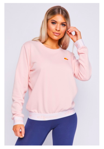 ellesse, sieviešu džemperis, EH F SWS CREWNECK 2_pink